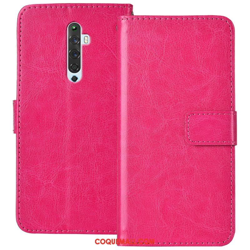 Étui Oppo Reno 2 Z En Cuir Fluide Doux Incassable, Coque Oppo Reno 2 Z ...