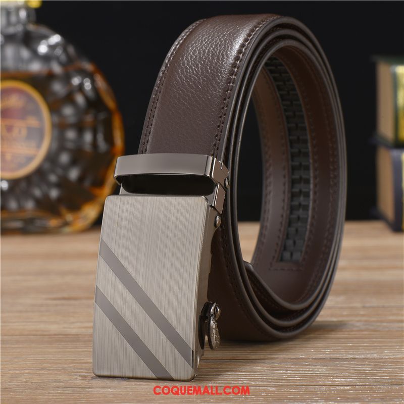 Ceinture Homme Le Nouveau Étudiant Loisir, Ceinture All-match Boucle Automatique