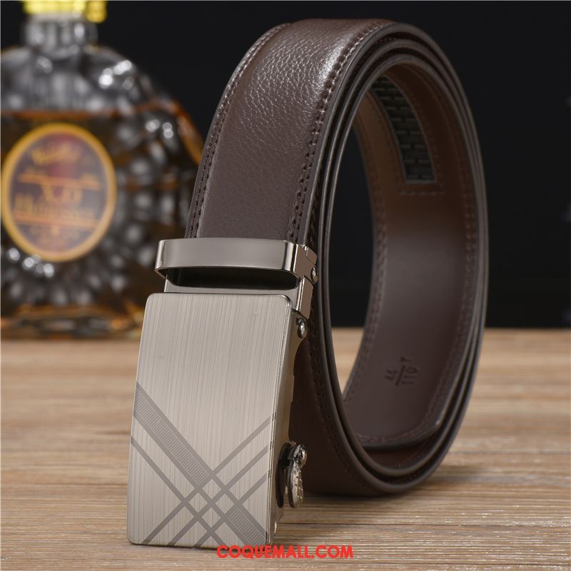 Ceinture Homme Le Nouveau Étudiant Loisir, Ceinture All-match Boucle Automatique