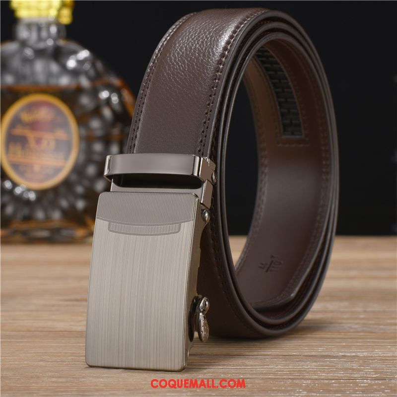 Ceinture Homme Le Nouveau Étudiant Loisir, Ceinture All-match Boucle Automatique