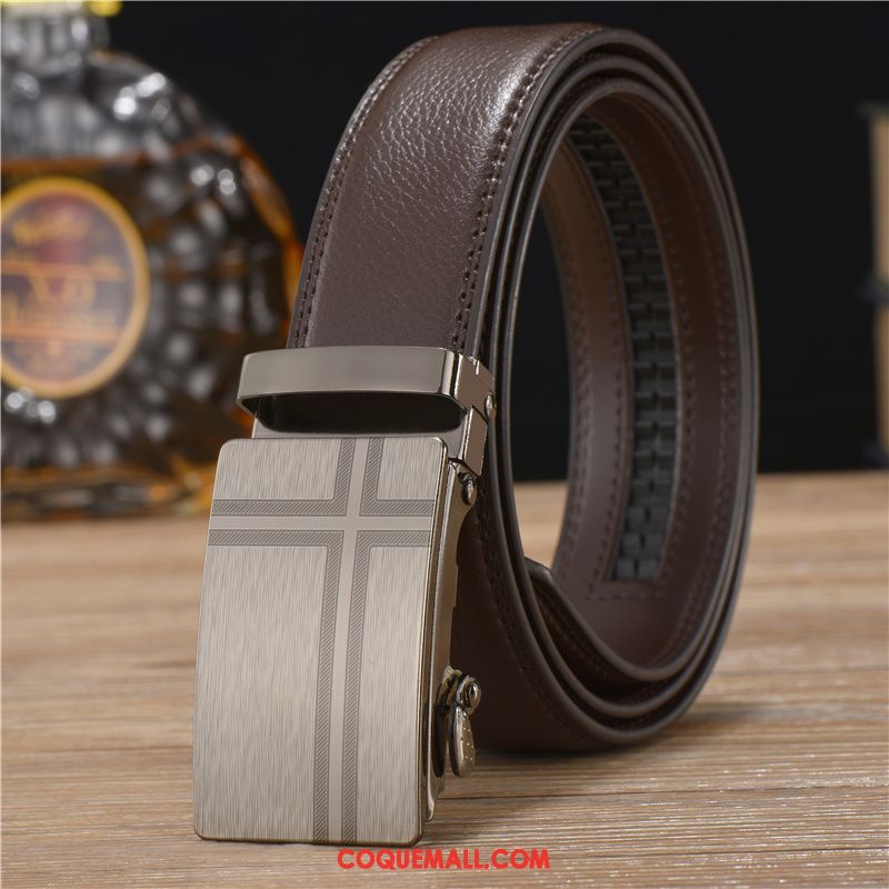 Ceinture Homme Le Nouveau Étudiant Loisir, Ceinture All-match Boucle Automatique