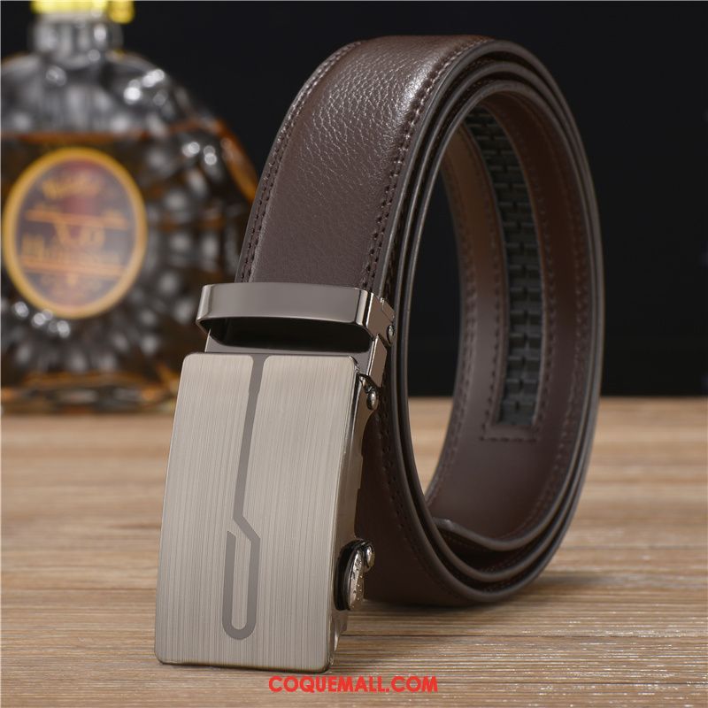 Ceinture Homme Le Nouveau Étudiant Loisir, Ceinture All-match Boucle Automatique