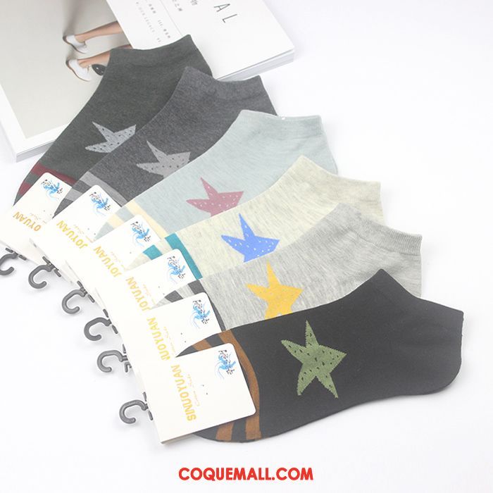 Chaussette Homme Chaussette Courte Chaussettes En Coton Chaussette Basse Coupée, Chaussette Sport Loisir