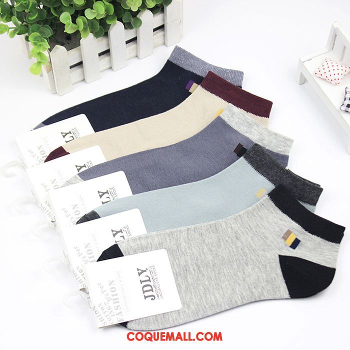 Chaussette Homme Chaussette Courte Chaussettes En Coton Chaussette Basse Coupée, Chaussette Sport Loisir