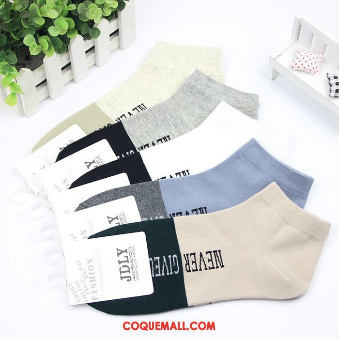 Chaussette Homme Chaussette Courte Chaussettes En Coton Chaussette Basse Coupée, Chaussette Sport Loisir