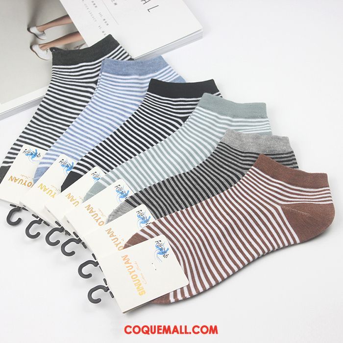 Chaussette Homme Chaussette Courte Chaussettes En Coton Chaussette Basse Coupée, Chaussette Sport Loisir