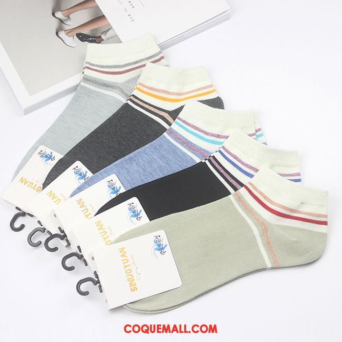 Chaussette Homme Chaussette Courte Chaussettes En Coton Chaussette Basse Coupée, Chaussette Sport Loisir