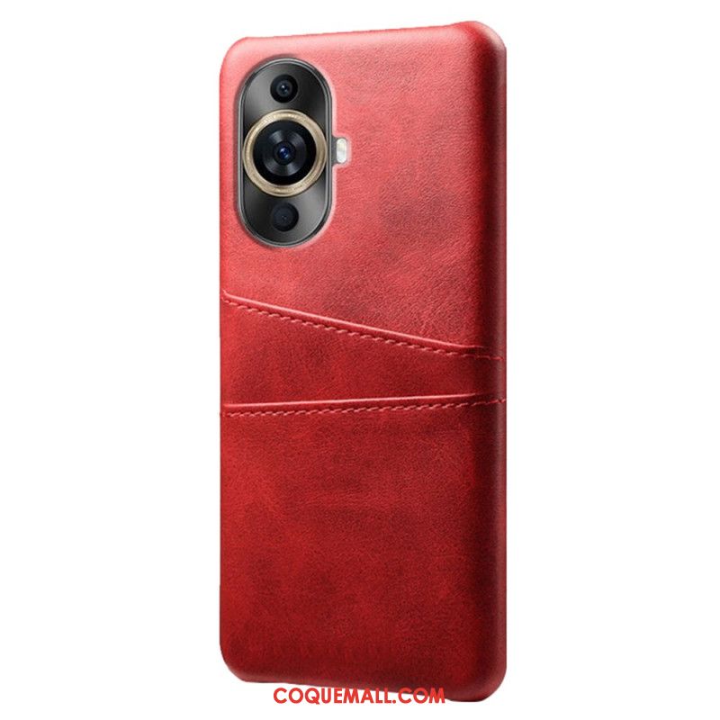 Coque Huawei Nova 11 Pro Double Porte-Cartes