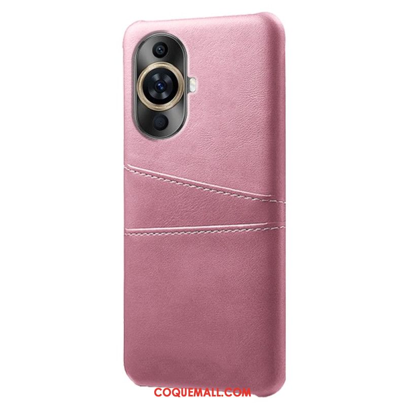 Coque Huawei Nova 11 Pro Double Porte-Cartes