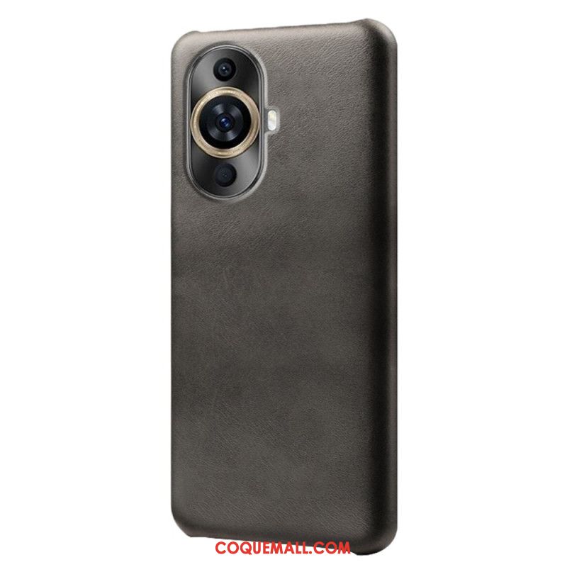 Coque Huawei Nova 11 Pro Effet Cuir