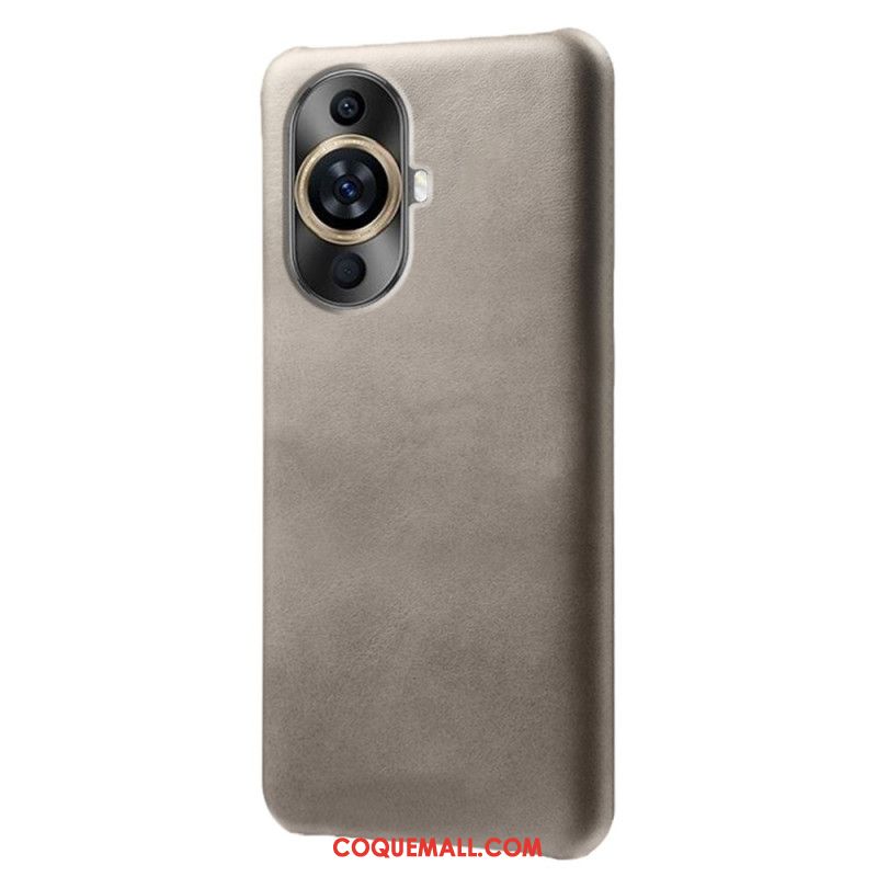 Coque Huawei Nova 11 Pro Effet Cuir