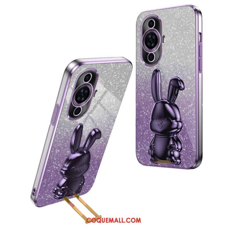 Coque Huawei Nova 11 Pro Lapin Cartoon Support