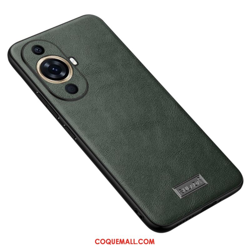 Coque Huawei Nova 11 Pro Simili Cuir SULADA