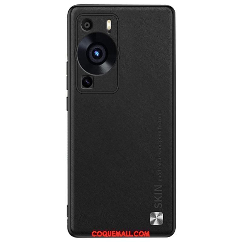 Coque Huawei P60 Pro Simili Cuir SKIN