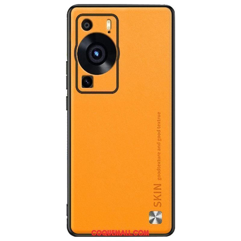 Coque Huawei P60 Pro Simili Cuir SKIN