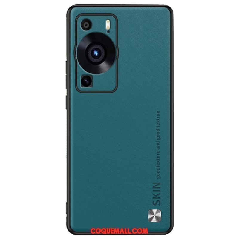 Coque Huawei P60 Pro Simili Cuir SKIN