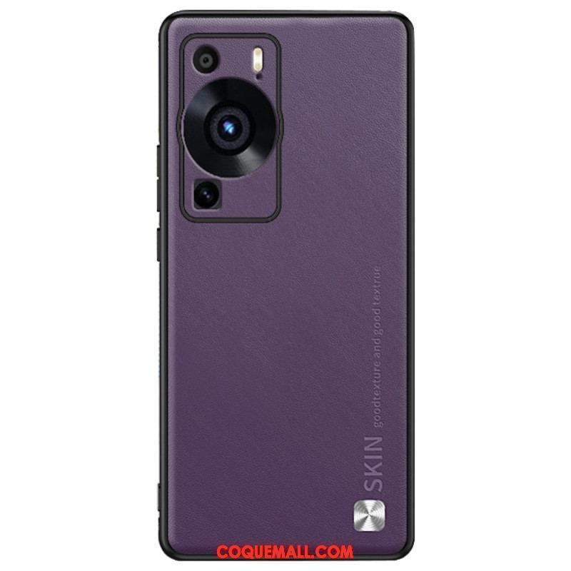 Coque Huawei P60 Pro Simili Cuir SKIN