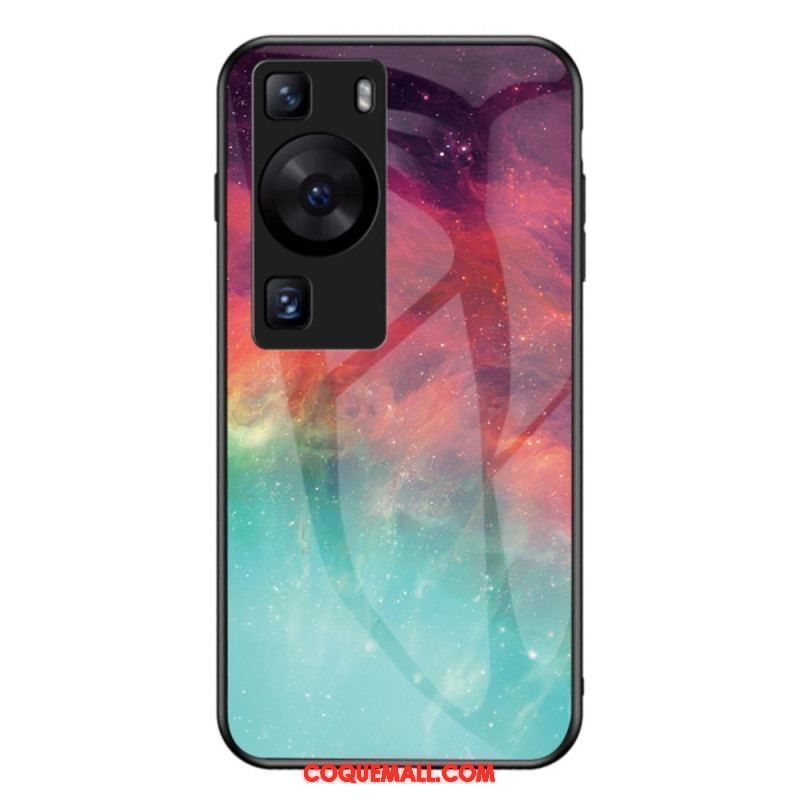 Coque Huawei P60 Pro Verre Trempé Sky