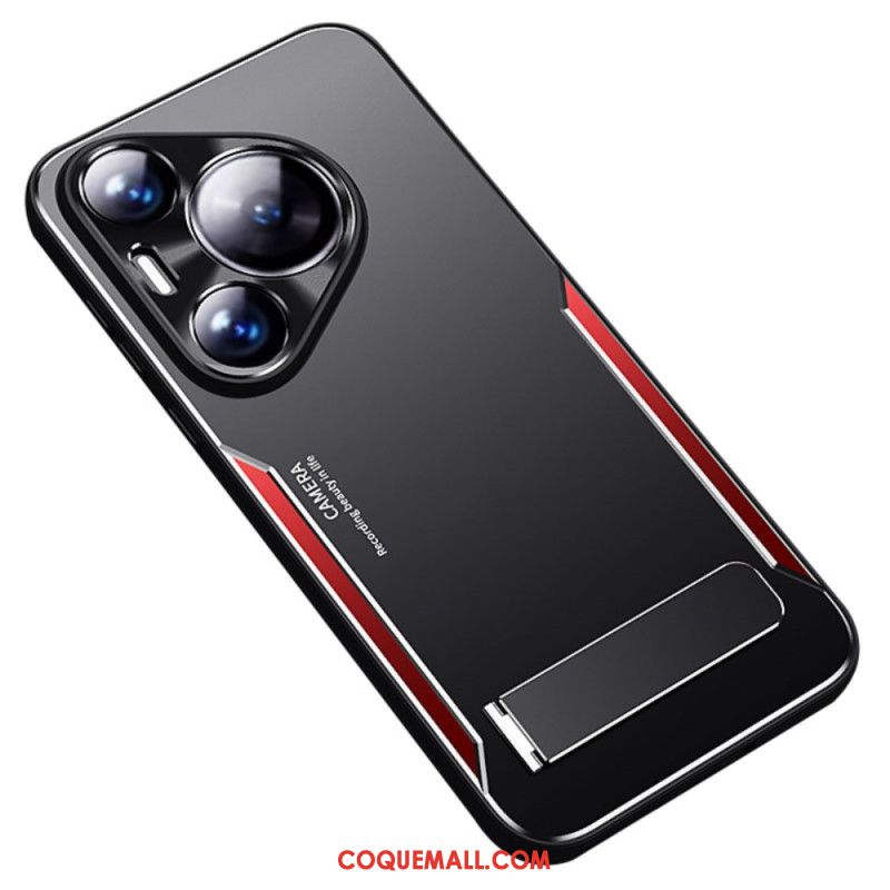 Coque Huawei Pura 70 Effet Métal Support