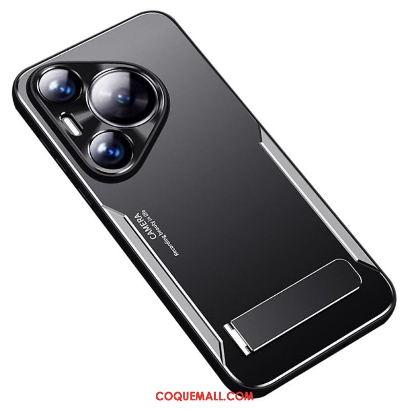 Coque Huawei Pura 70 Effet Métal Support