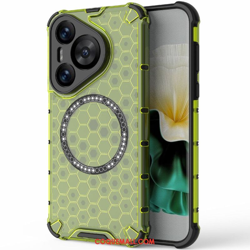 Coque Huawei Pura 70 Magnétique Nid d'Abeille