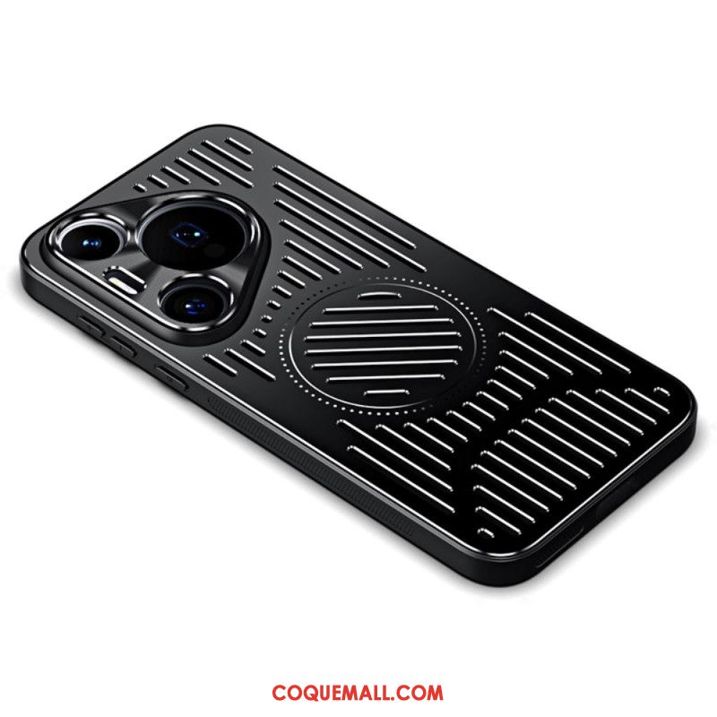 Coque Huawei Pura 70 Pro Effet Métal Magnétique