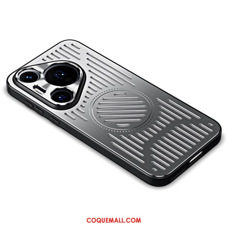 Coque Huawei Pura 70 Pro Effet Métal Magnétique