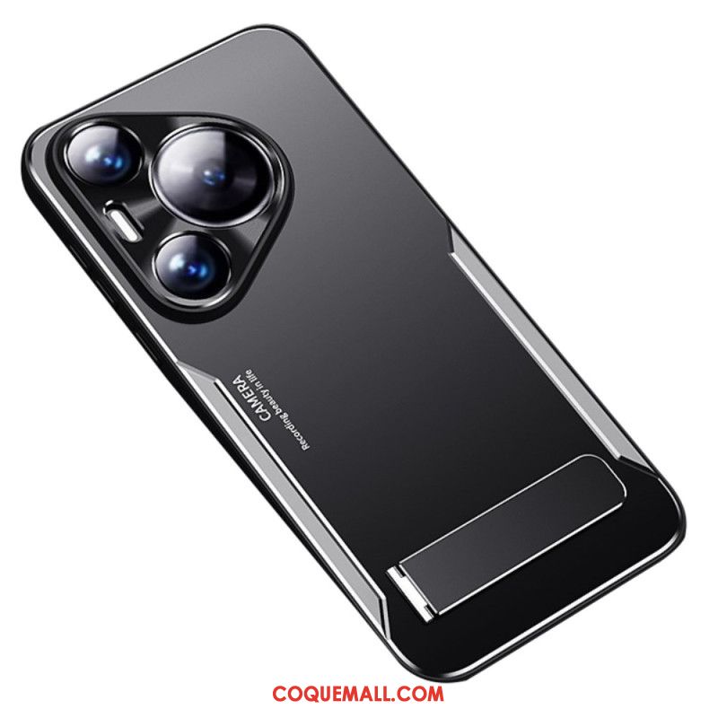 Coque Huawei Pura 70 Pro Effet Métal Support