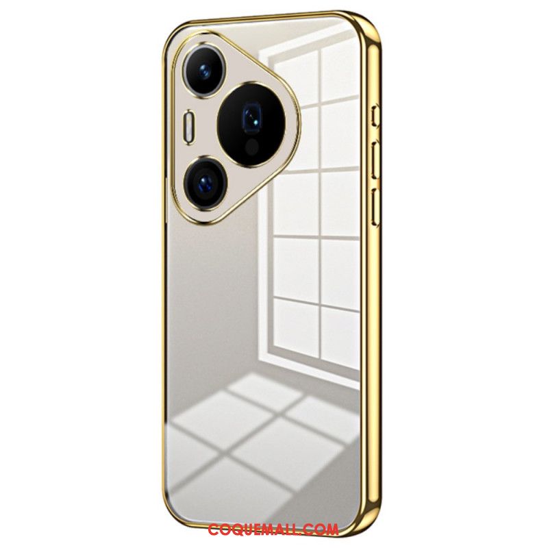 Coque Huawei Pura 70 Pro Rébords Style Métal