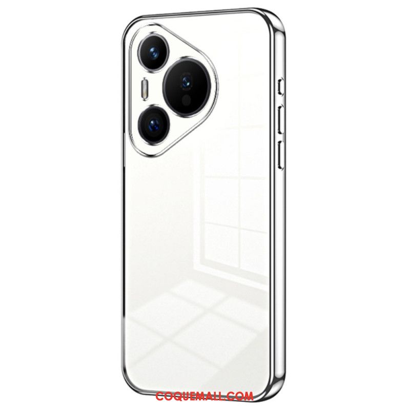 Coque Huawei Pura 70 Rebords Style Métal