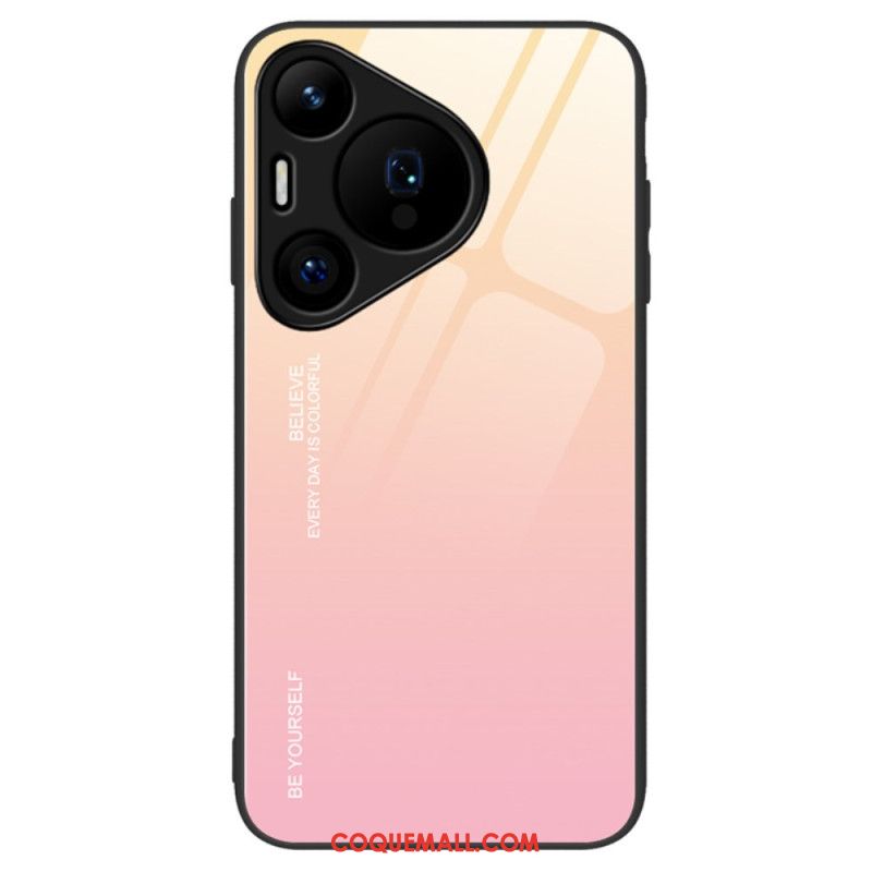 Coque Huawei Pura 70 Verre Trempé Be Yourself