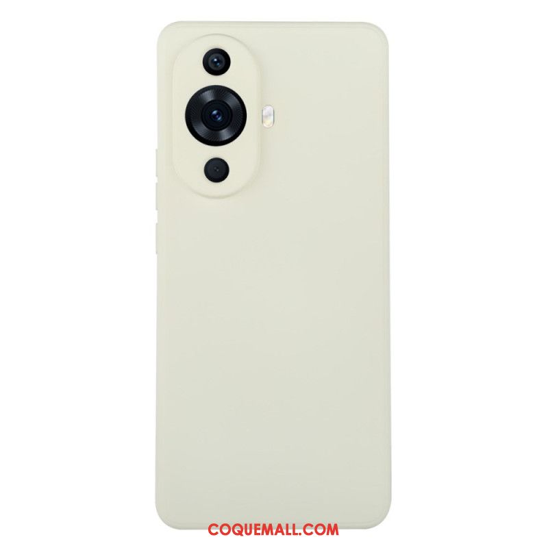 Coque Huawei ova silicone liquide