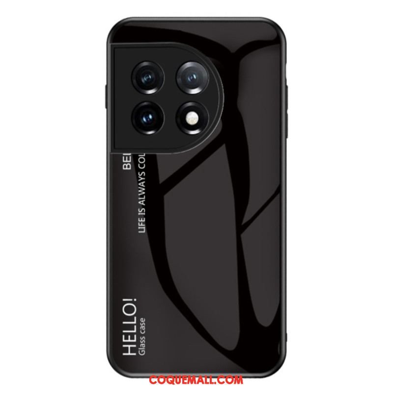 Coque OnePlus 11 5G Verre Trempé Hello