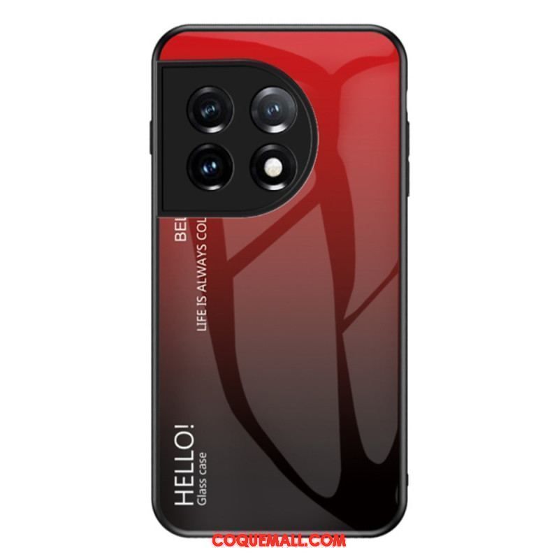 Coque OnePlus 11 5G Verre Trempé Hello