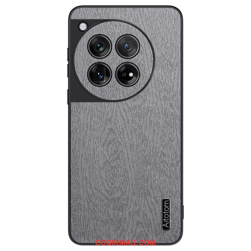 Coque OnePlus 12 5G Simili Cuir Texturé