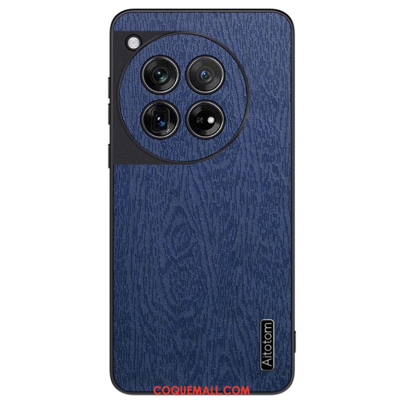 Coque OnePlus 12 5G Simili Cuir Texturé