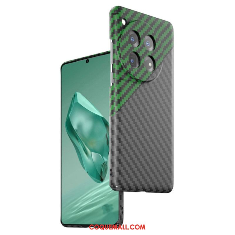 Coque OnePlus 12R Design Fibre Carbone