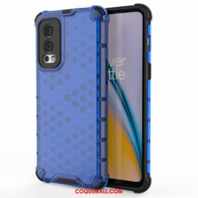 Coque OnePlus Nord 2 5G Style Nid d'Abeille