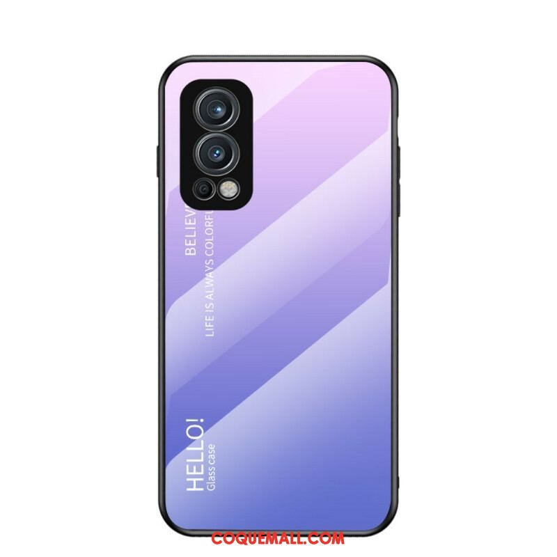 Coque OnePlus Nord 2 5G Verre Trempé Hello