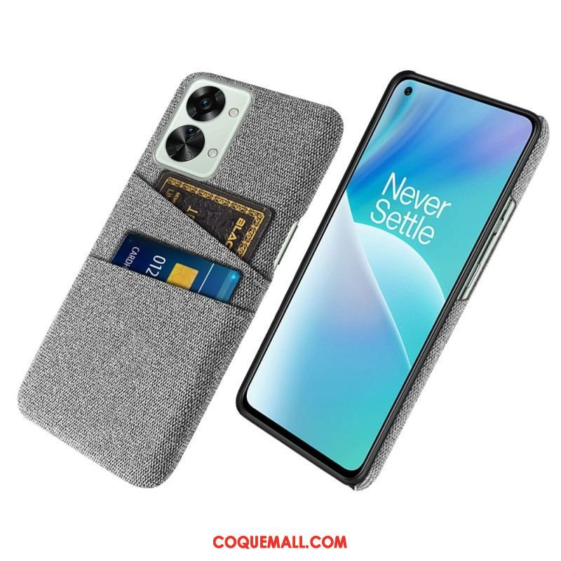 Coque OnePlus Nord 2T 5G Ultra Fine Texture Tissu