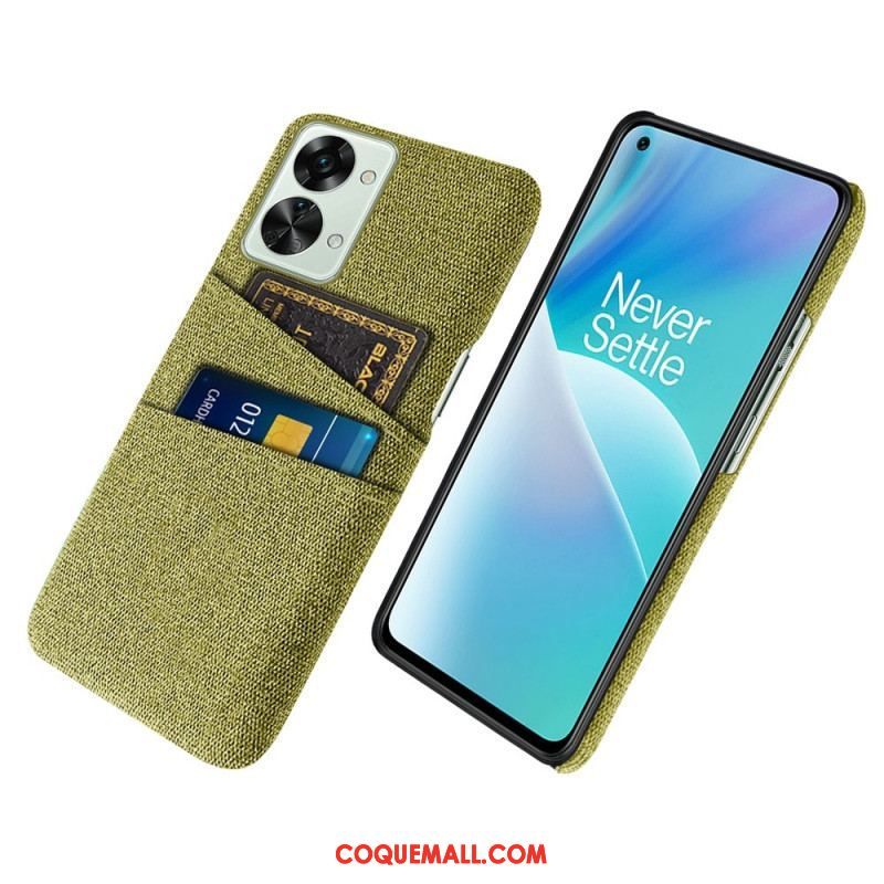 Coque OnePlus Nord 2T 5G Ultra Fine Texture Tissu