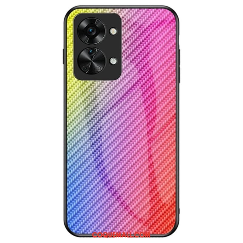 Coque OnePlus Nord 2T 5G Verre Trempé Fibre Carbone