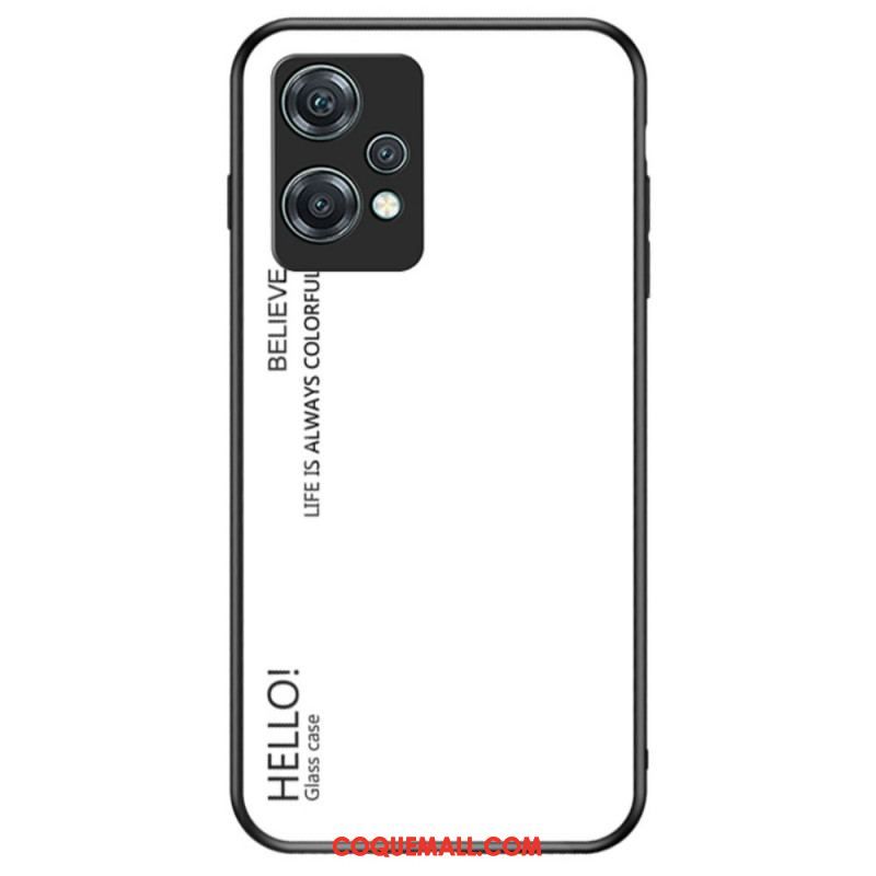 Coque OnePlus Nord CE 2 Lite 5G Verre Trempé Hello