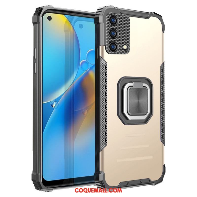 Coque Oppo A74 4G Détachable Anneau-Support