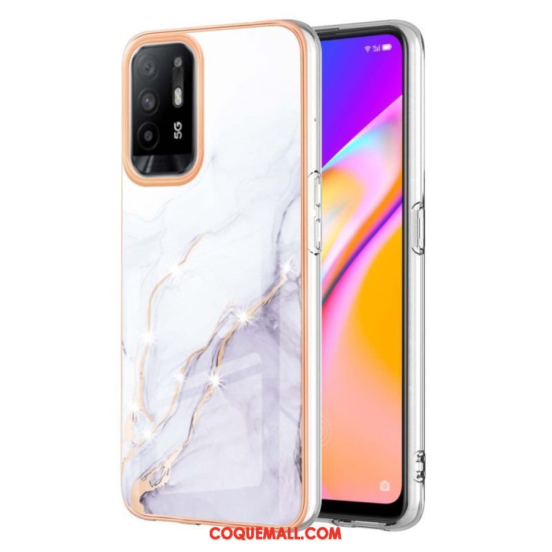 Coque Oppo A94 5G Marbre