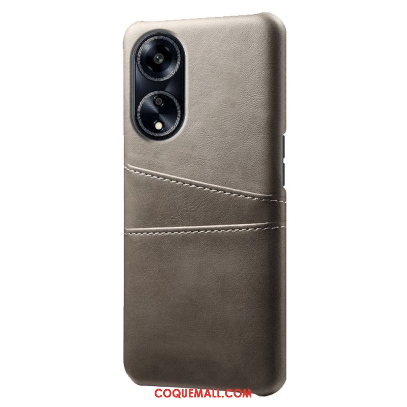 Coque Oppo A98 5G Effet Cuir Porte-Cartes