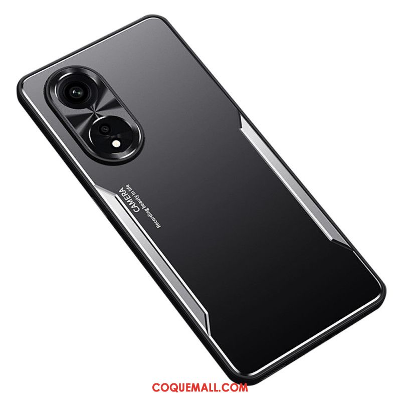 Coque Oppo A98 5G Effet Métal