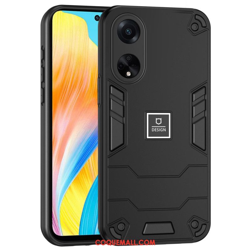 Coque Oppo A98 5G Hybride Effet Métal