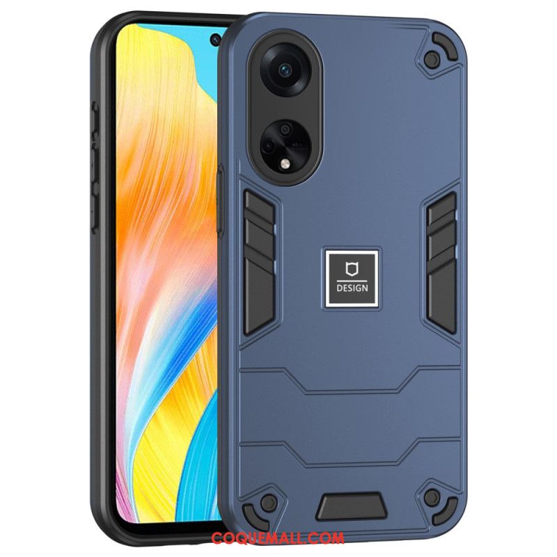 Coque Oppo A98 5G Hybride Effet Métal