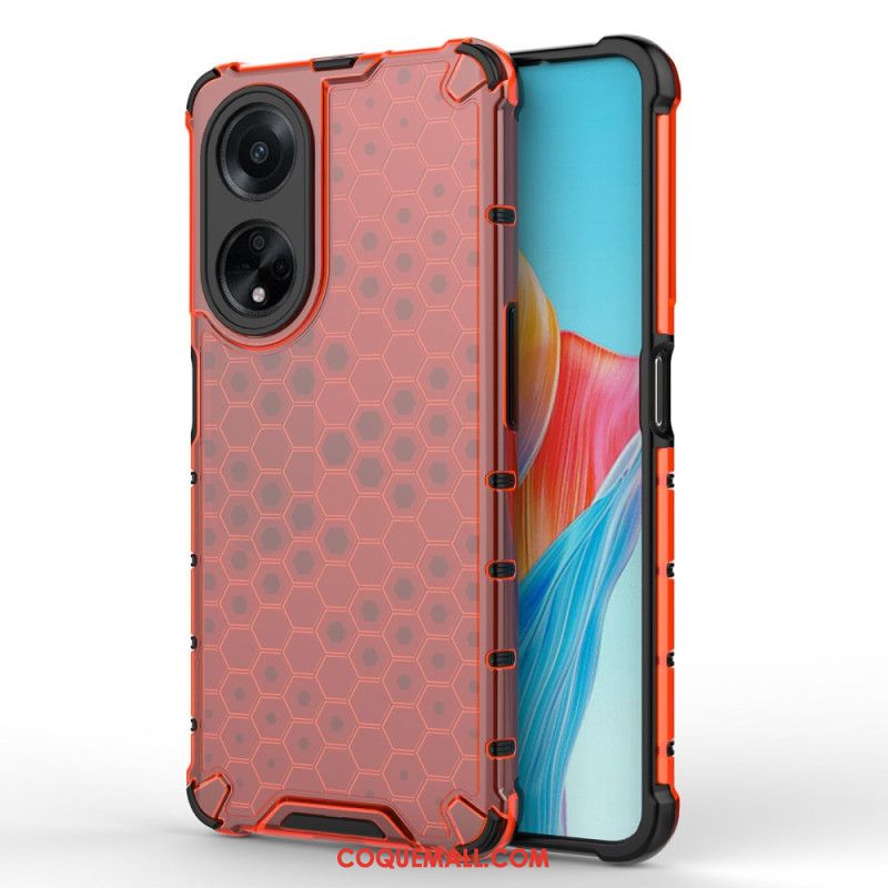 Coque Oppo A98 5G Nid d'Abeille